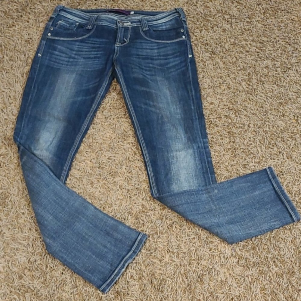 Vigoss Collection Straight Leg Size 3 Jeans - Picture 2 of 5